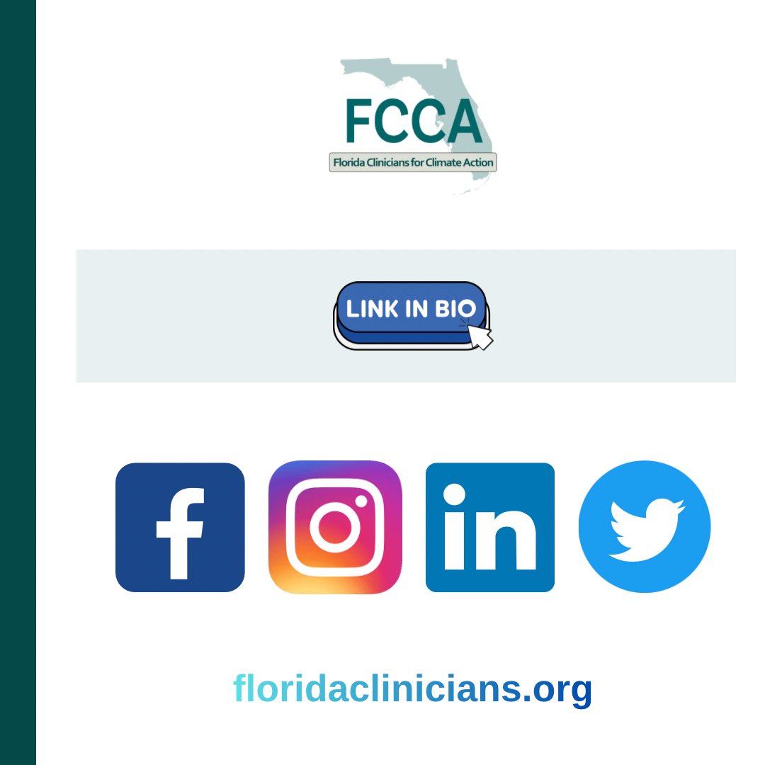 Florida Clinicians for Climate Action (FCCA) tweet media