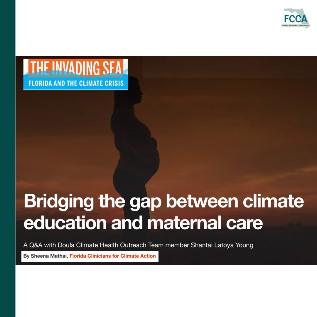 Florida Clinicians for Climate Action (FCCA) tweet media