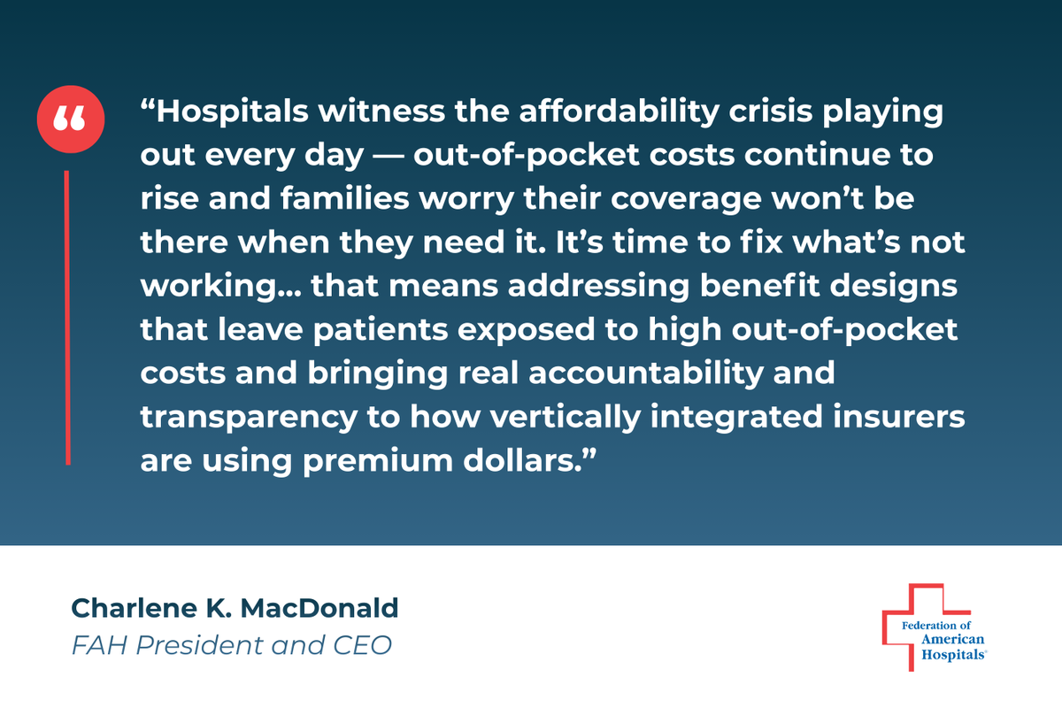 Federation of American Hospitals tweet media