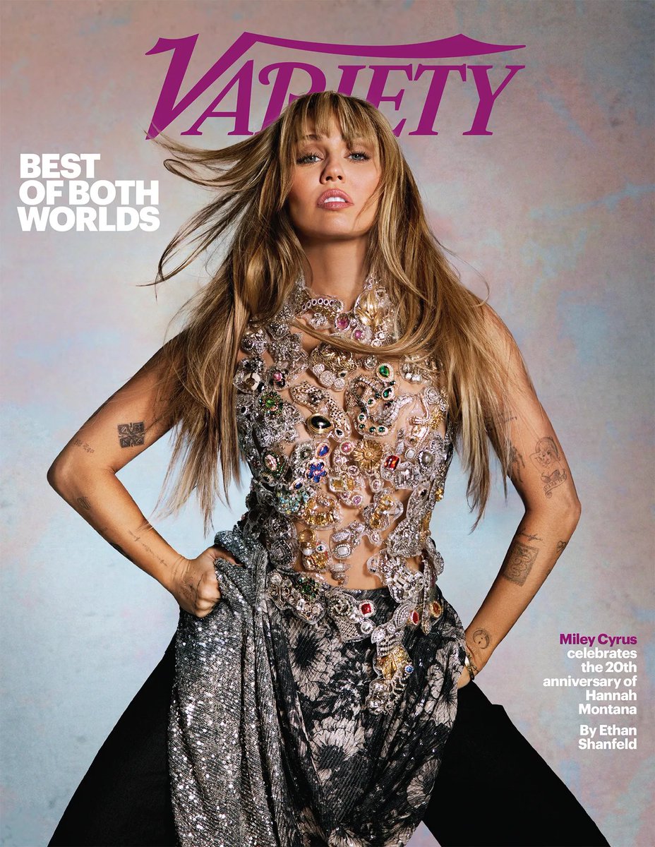 modaofdragons's tweet photo. ✧ Miley Cyrus was photographed by Greg Swales for Variety in Maison Margiela SS26. https://t.co/5uhGklPq75