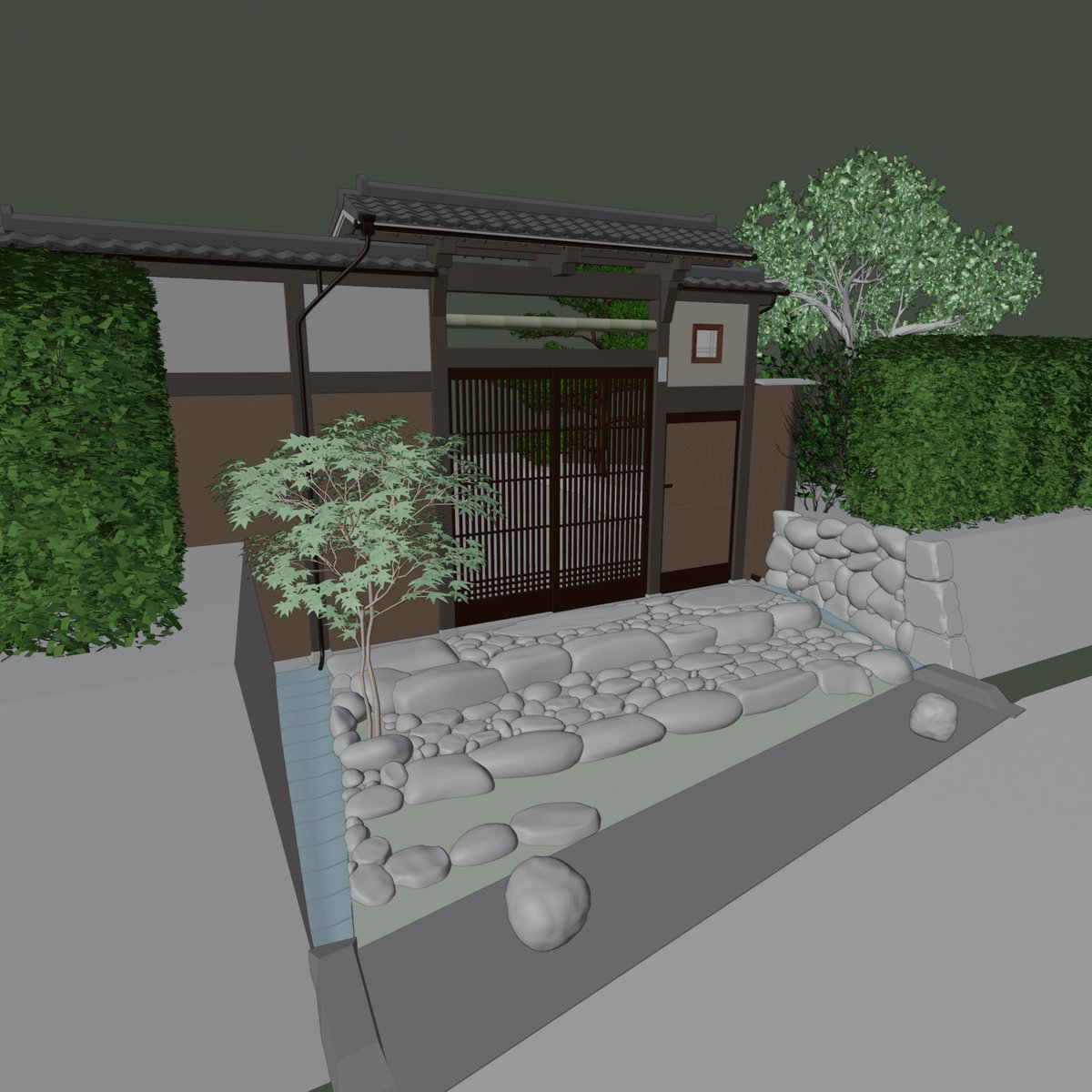 Blender Uncle -趣味として始めたよ- tweet media