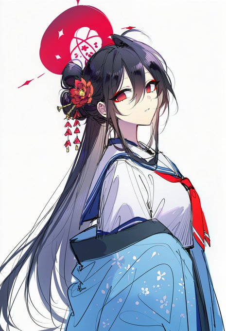 ブルーアーカイブ コクリコ(若い頃想像図)