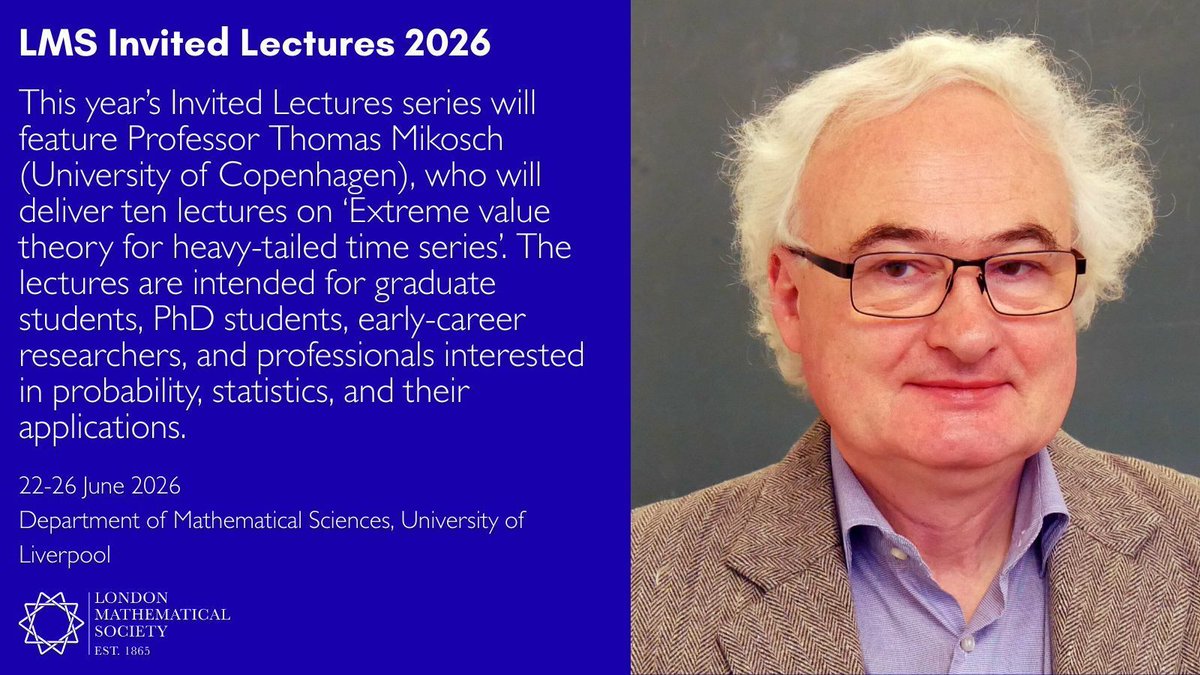 London Mathematical Society tweet media