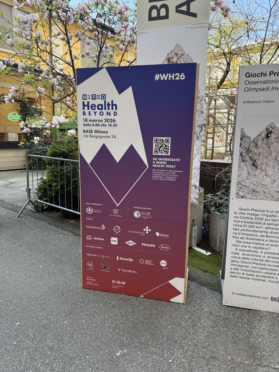 BetterAIProject's tweet photo. 📍Today at Wired Italia Health Beyond

We’re ready

Excited to present the Better AI Health Project, funded by the European Commission

On stage with Michele Compare, Stephana carelli, and Pietro Pinoli to talk about the future of privacy-1st #healthcare #AI.

See u there 👋 https://t.co/ulwV7t8Qql