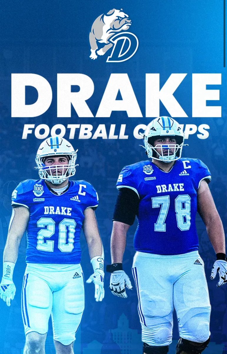 Thank you <a href="/Coach_VasquezAJ/">A.J. Vasquez</a> for the camp invite at drake university can’t wait to show up and show out!!!