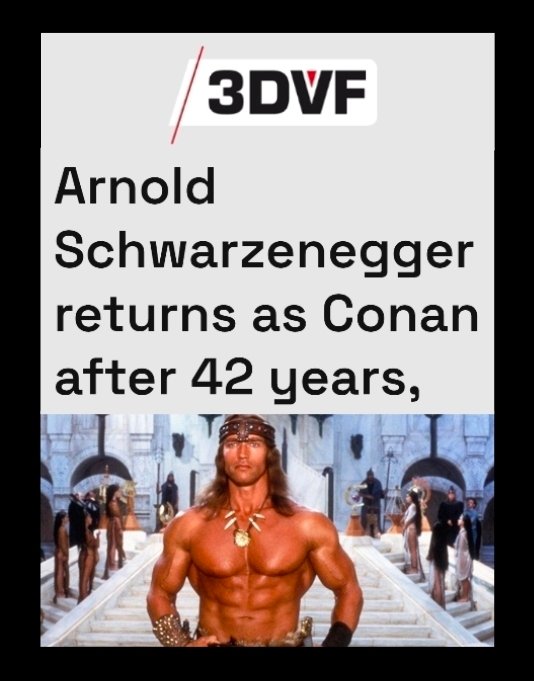 The world is healing
We are back to films about shirtless buff dudes with swords