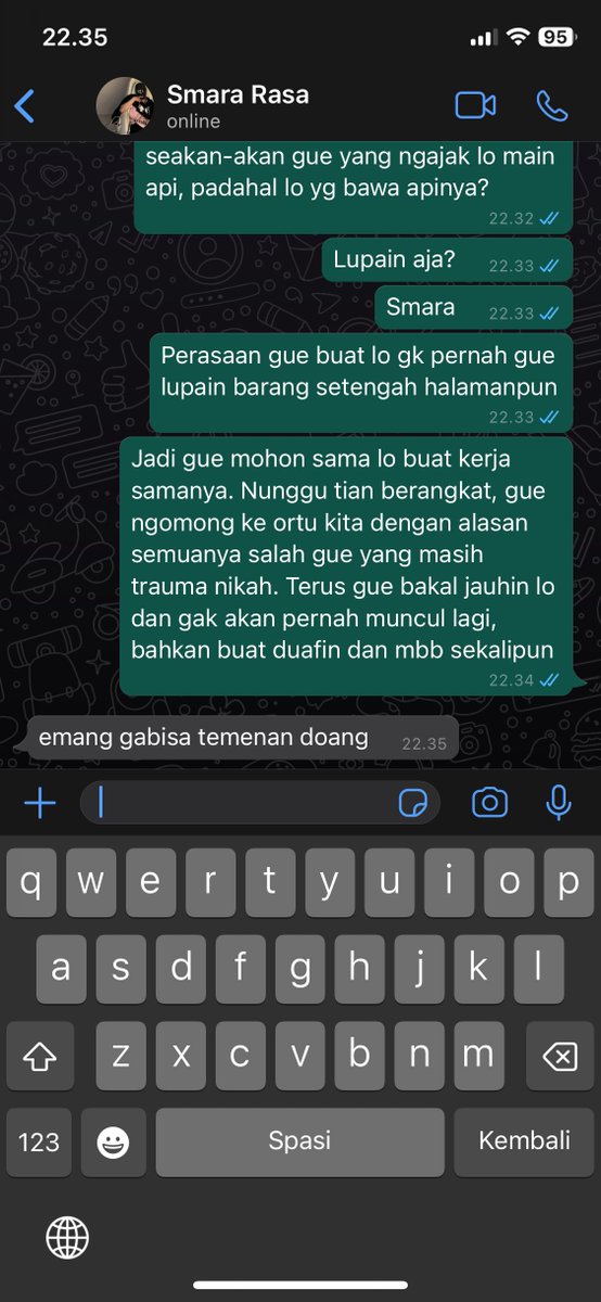 nmndemure's tweet photo. [126] Tapi dibalesnya gini doang wkwkk https://t.co/0xAJlqf29i