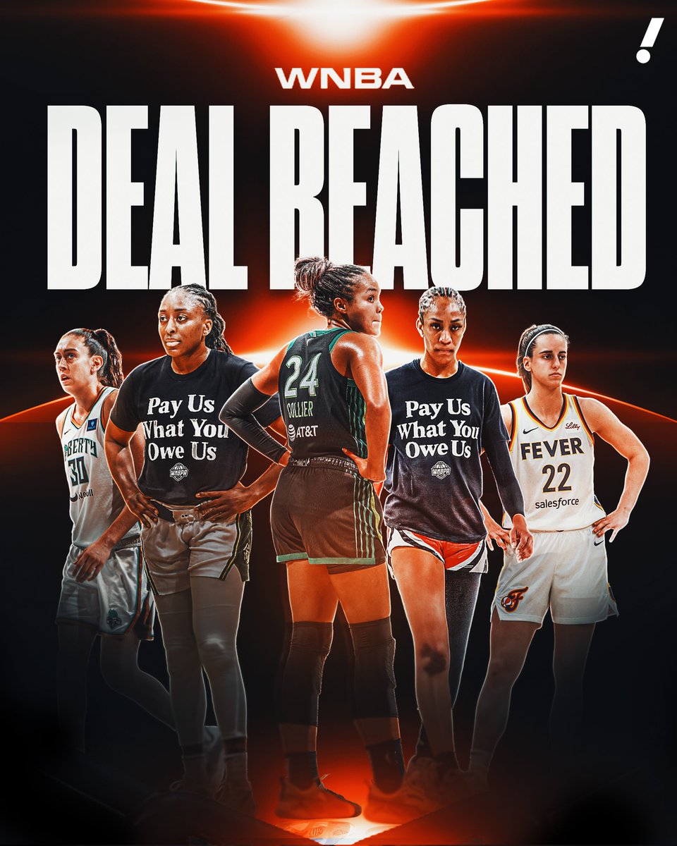 YO WNBA JUST ATE!!! 
Players finally cashed in like they’ve been begging since forever:  Salary cap went from a sad $1.5M → straight-up $7 MILLION (bro that’s almost 5×, the league said “hold my purse”)  
Supermax hitting $1.4M - yes queen, millionaires loading  
Average pay