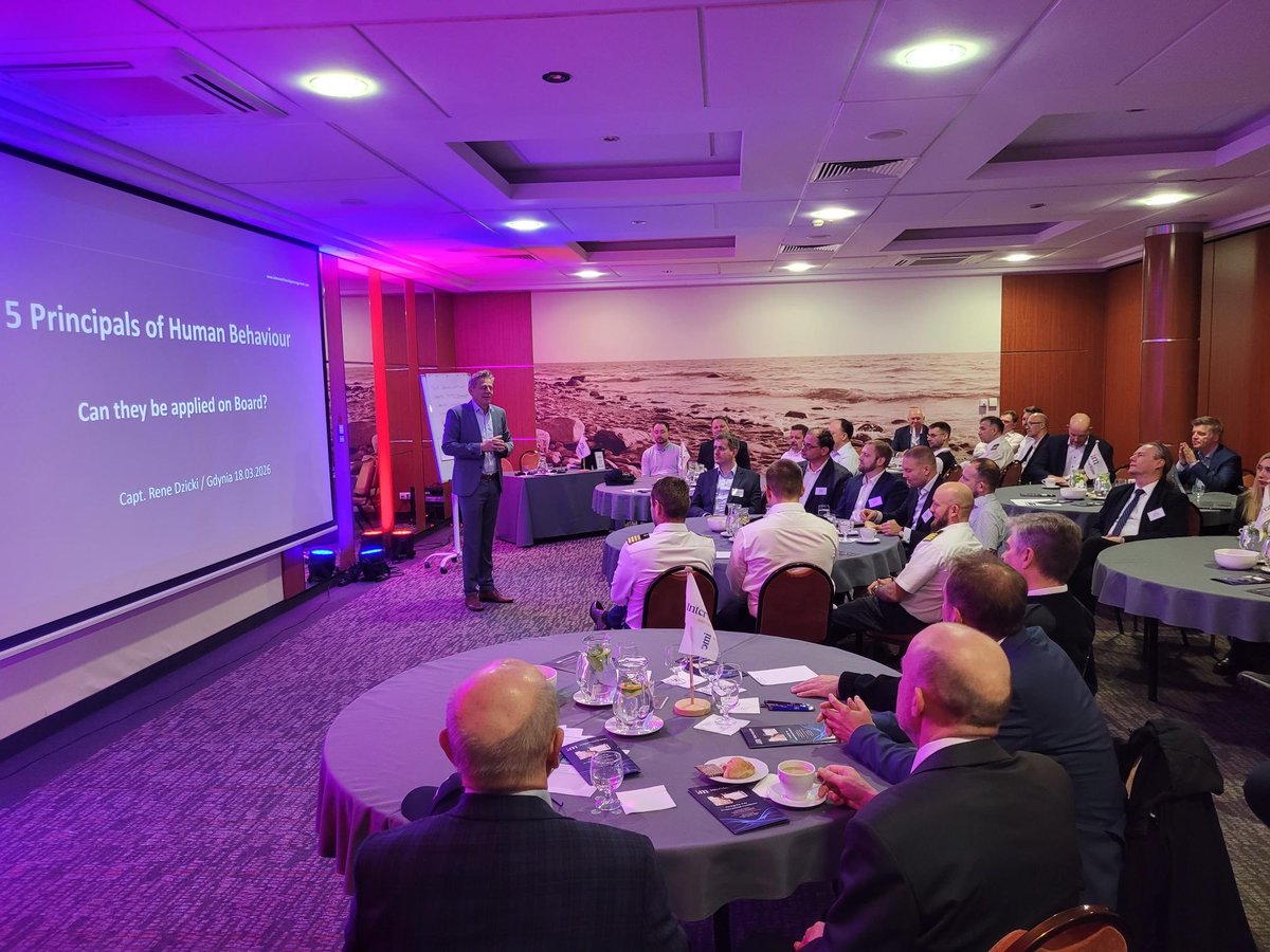 InterMaritimeIM's tweet photo. The InterMaritime Officer Seminar in Gdynia comes to a close.

Bringing together colleagues from across the InterMaritime Group, as well as @HartmannCrew, the seminar provided a platform for meaningful dialogue, knowledge sharing and strengthening collaboration. https://t.co/4OeLZjLy71
