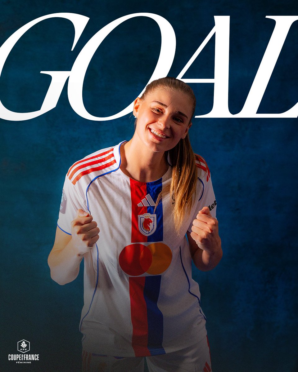 ol__lyonnes's tweet photo. 71’ : JULEEEEEE !!!

Superbe action conclue par notre Allemande qui a gagné son face à face avec la gardienne. 🔥 

4-0 #OLHAC https://t.co/QRPK9dKltW