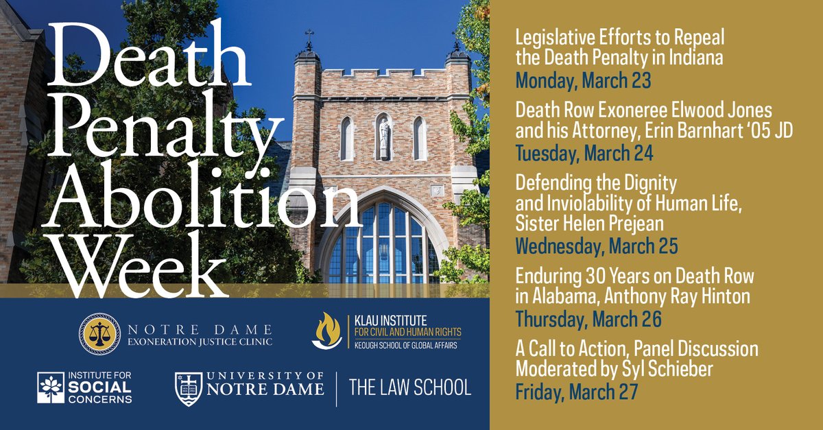 Notre Dame Law School tweet media
