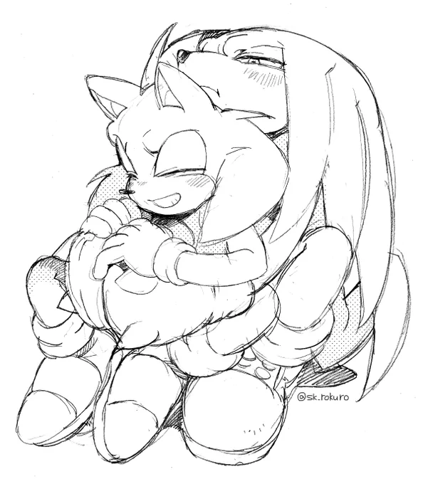 #sonknux doodle 