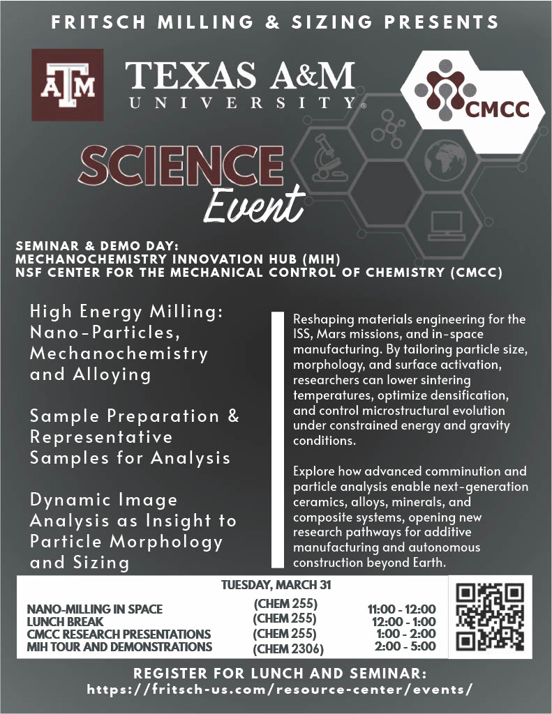 NSF Center for the Mechanical Control of Chemistry tweet media