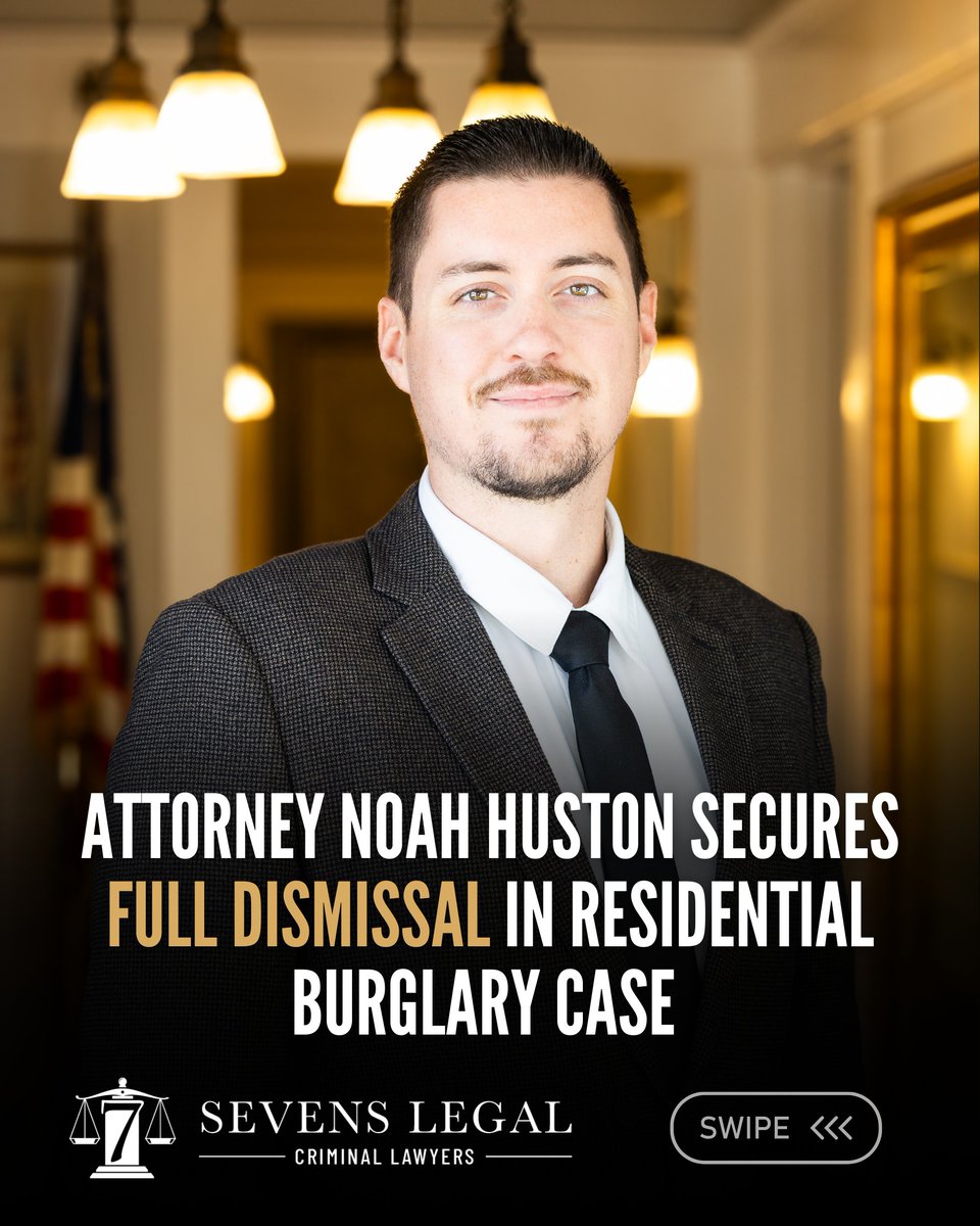 SamGreene_Law's tweet photo. Every criminal case deserves individual attention and a defense rooted in facts, fairness, and the law. The case dismissal San Diego criminal defense attorney Noah Huston recently achieved on behalf of a Sevens Legal client highlights the value of strategic advocacy and experienced legal guidance.

#CaseDismissed #CriminalLaw #SanDiego

Sevens Legal Criminal Lawyers is led by Samantha Greene, Certified Criminal Law Specialist (State Bar of California Board of Legal Specialization), Dan Greene, Trial Lawyer of the Year (2019, Criminal Defense Bar Association of San Diego), and Kerry Steigerwalt, AV Preeminent® Rated (Martindale-Hubbell) for 10+ years. Our attorneys bring decades of combined criminal defense experience. Office: San Diego, CA.

Disclaimer: This post is for informational purposes only and does not constitute legal advice or create an attorney-client relationship. Past results do not guarantee future outcomes. Each case is unique and should be evaluated by a qualified attorney. For legal advice, please contact our office directly.