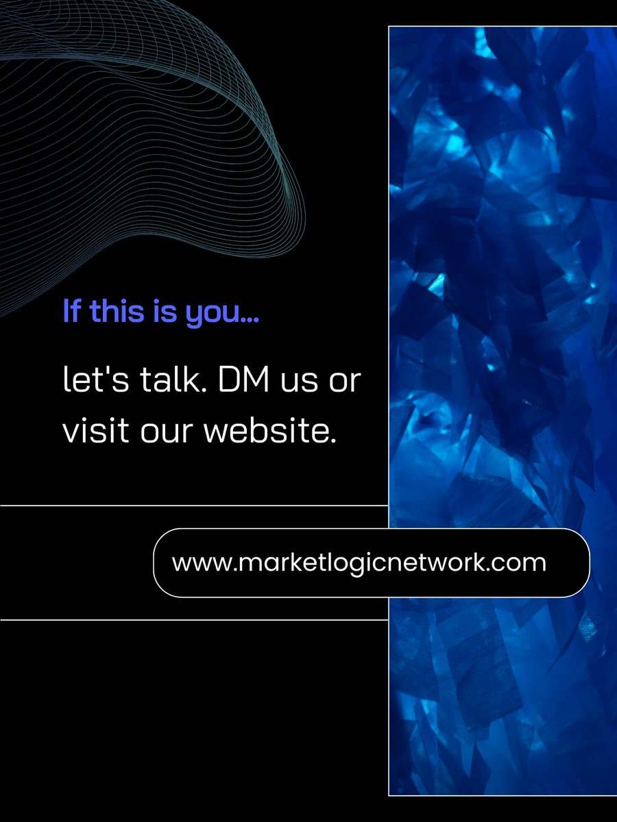 MarketLogicNet's tweet photo. Not every business is the right fit for us.

We work best building structured, scalable digital operations, not juggling 10 vendors without a real system.

If you're a CEO or founder of a growing SMB in the US or Europe, message us.

#SMBCEOs  #DigitalGrowth #MarketLogicNetwork https://t.co/qoZT5yhkA4