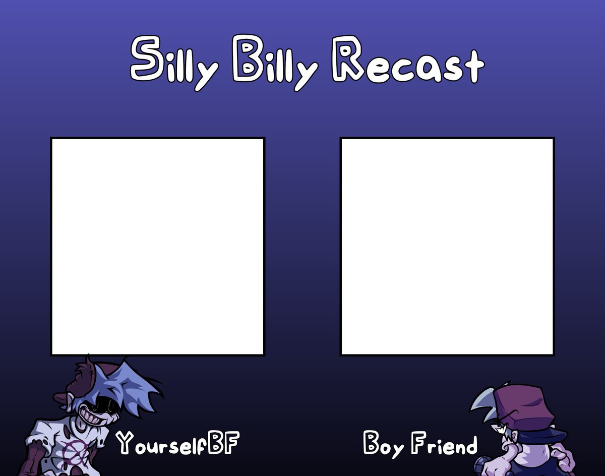 momofox_old's tweet photo. Silly Billy Recast
#FNF #sillybilly #Recast #fnfrecast #youreselfBF #bf_fnf https://t.co/AlNkKEhdNZ
