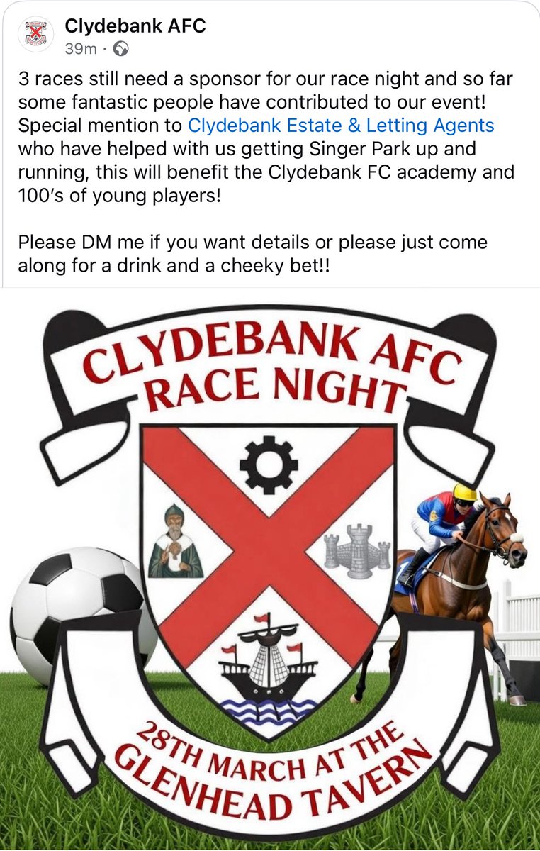Clydebank Amateurs GGPL tweet media