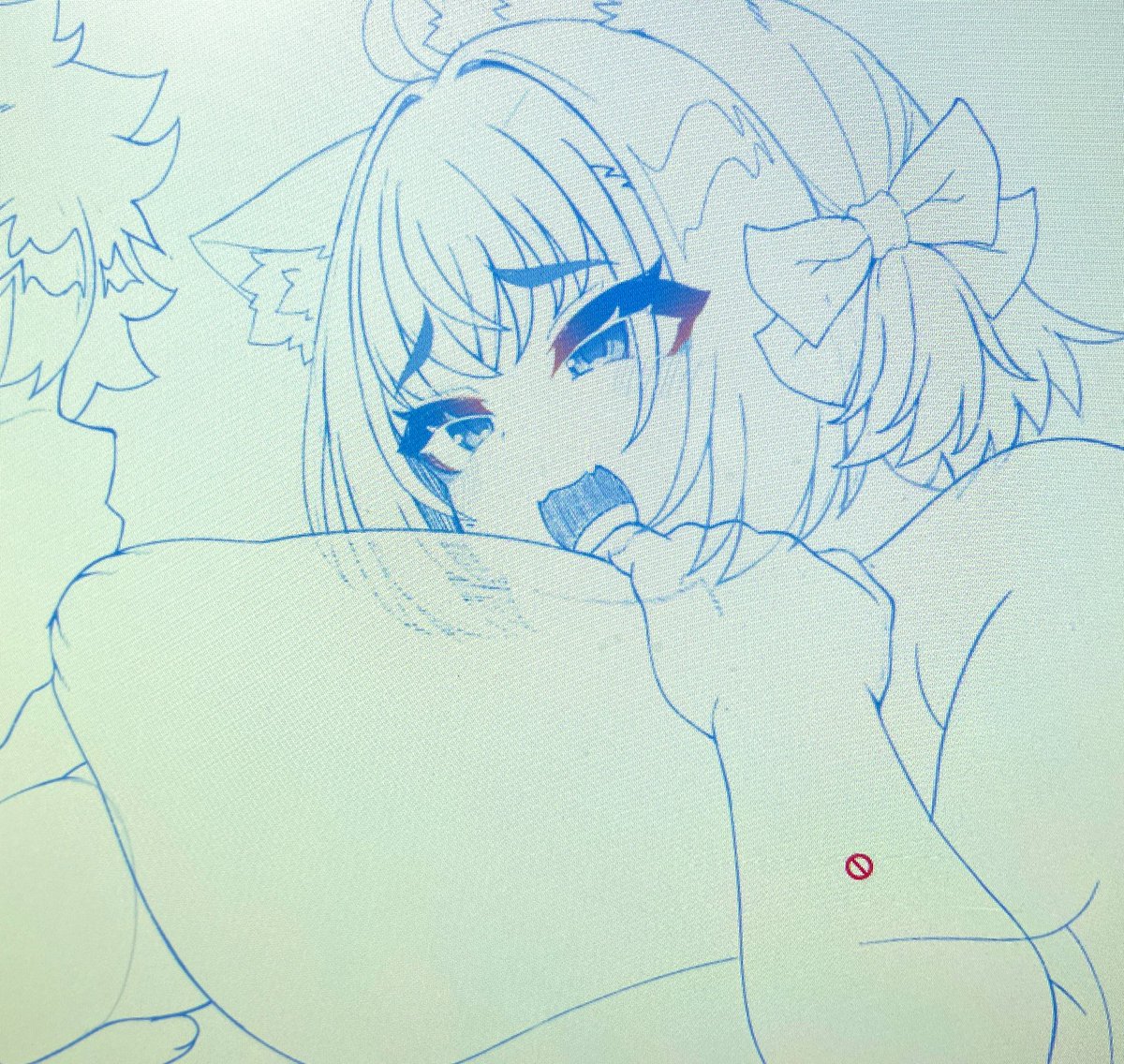 ラフができた、ヨッ.ᐟ.ᐟ 