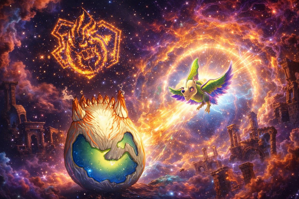 In the cosmic beginning, the <a href="/OtherEggGenesis/">OtherEgg Genesis</a>  opens and a legend takes flight across the universe