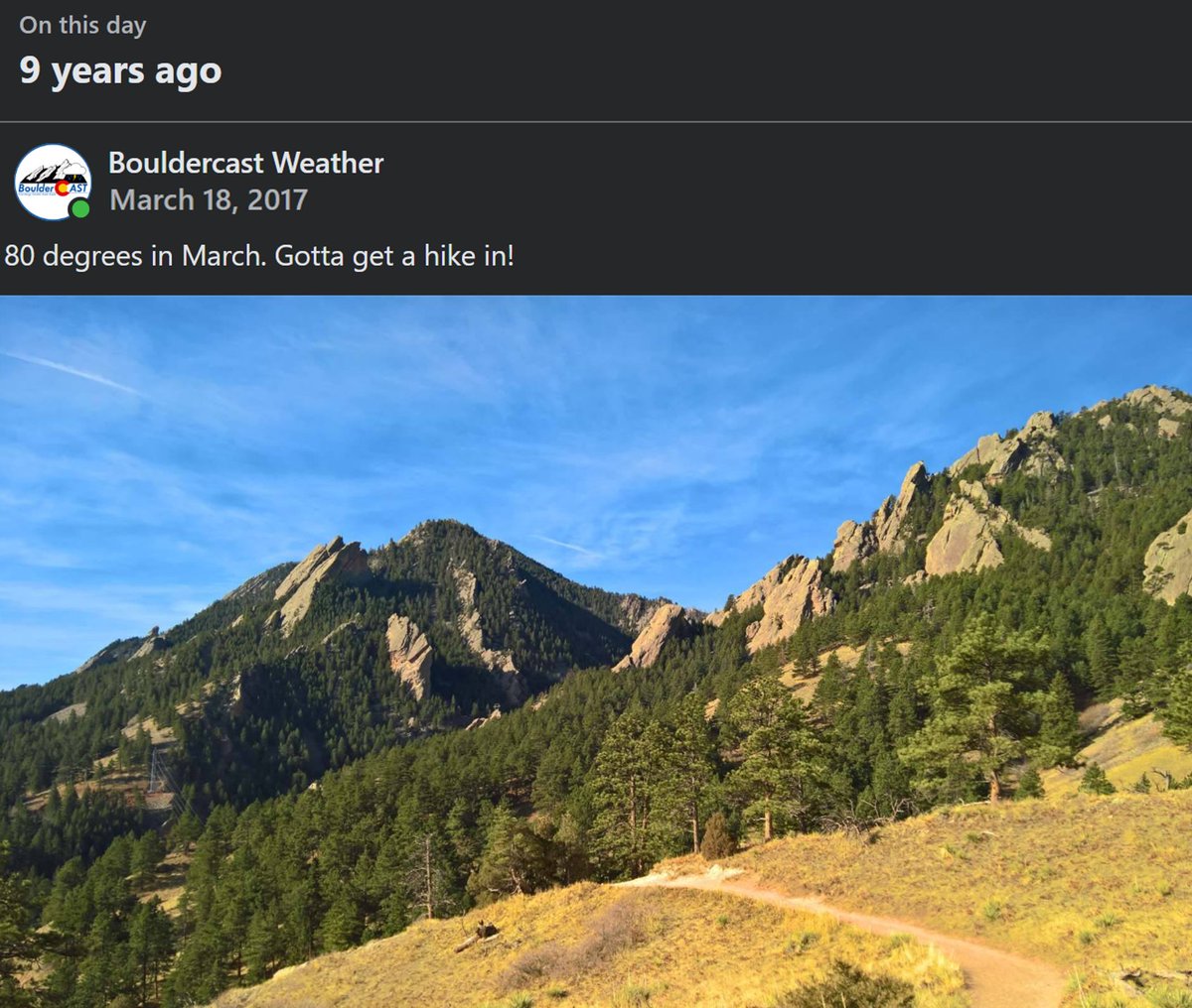 BoulderCAST Weather 🏔️⛈️ tweet media