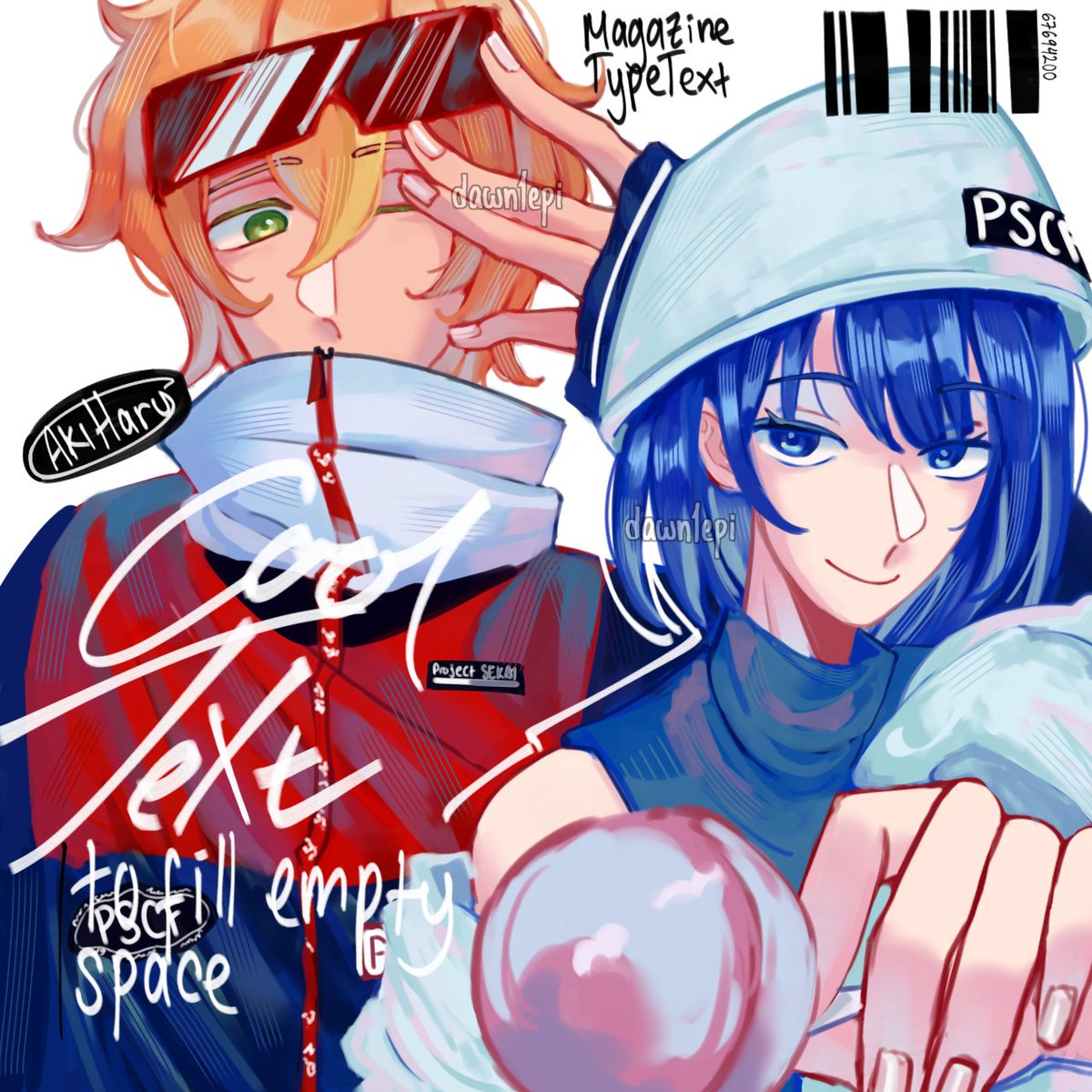 i dont think i posted this here before.. xixixi
#prsk_FA #彰遥