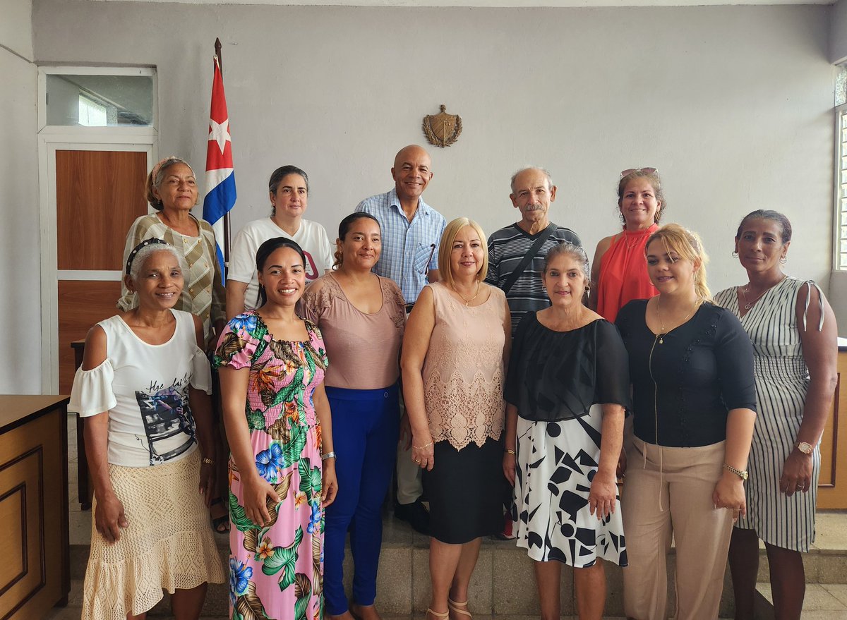 Culmina hoy el proceso de entrega y recepción del cargo del Presidente del Tribunal Municipal Popular San Luis. Jornada emocionante donde se reconoció la ética, responsabilidad, humanismo, ejemplaridad e invaluable legado de Rossana González Santos.👇