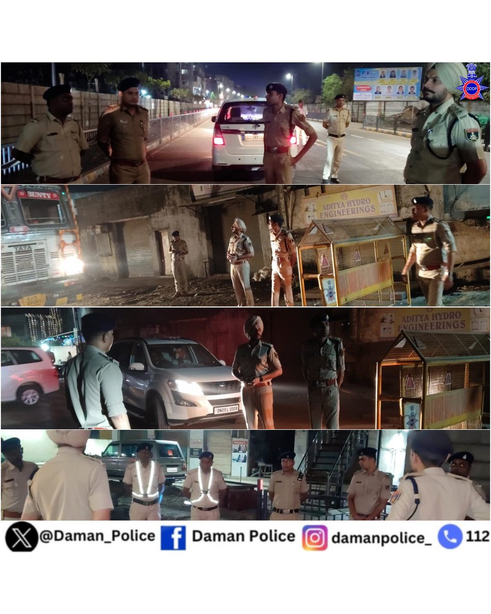 DAMAN POLICE tweet media