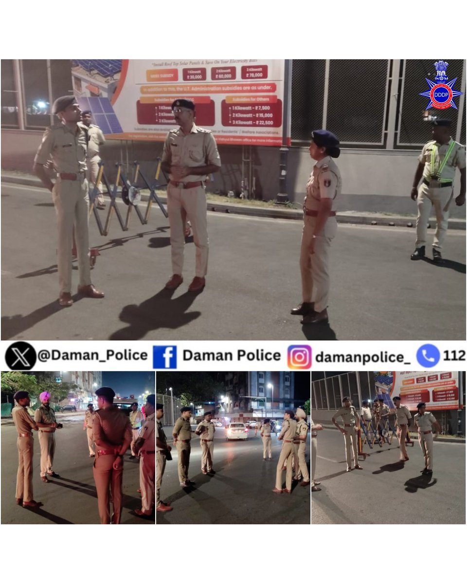 DAMAN POLICE tweet media