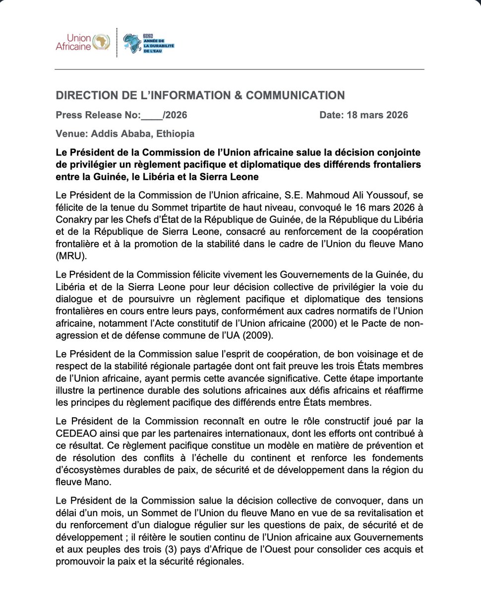 African Union tweet media