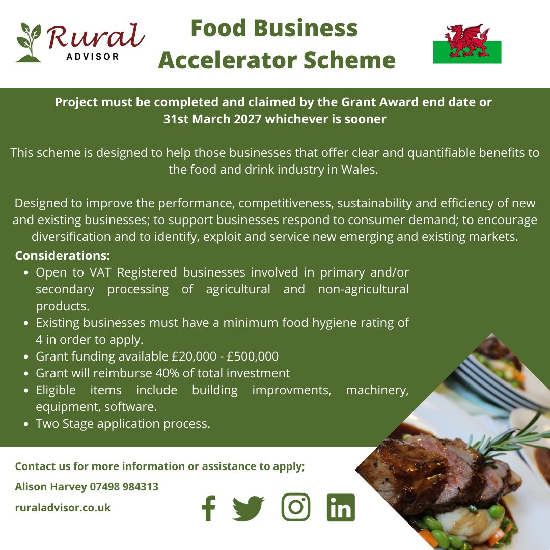 Rural_Advisor's tweet photo. #ruralbusinessadvice #foodbusiness #welshfoodanddrink 🥟🧁🍎 https://t.co/d0yQgrzDe1