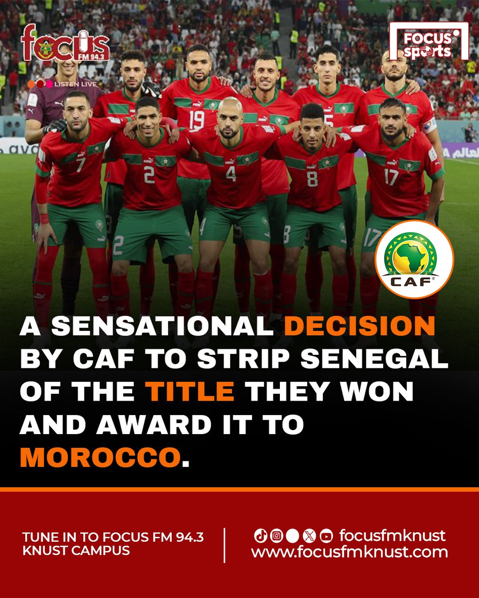 FOCUS FM KNUST (94.3MHz) tweet media