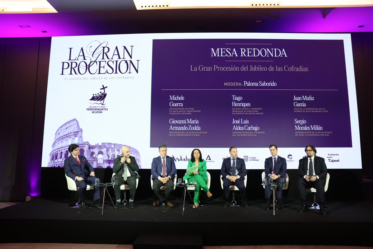 Gran Procesión Roma 17 mayo 2025 tweet media