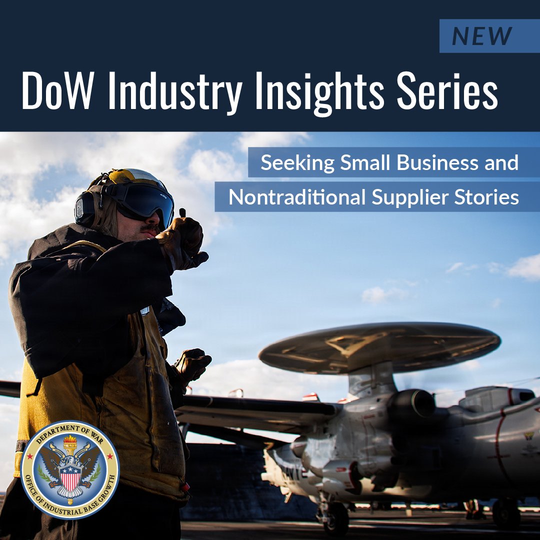 DoW Small Business tweet media