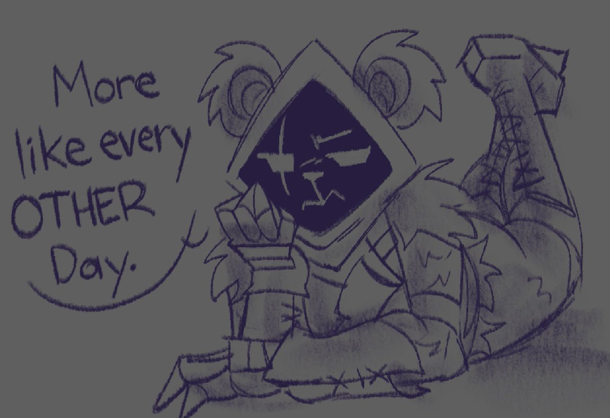 daily raven team leader doodles tweet media