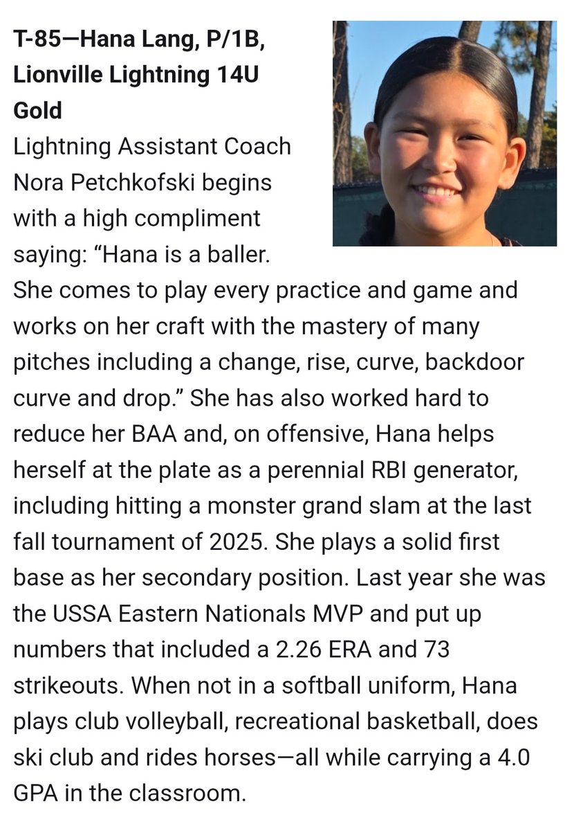 Lionville Lightning 14u Gold tweet media