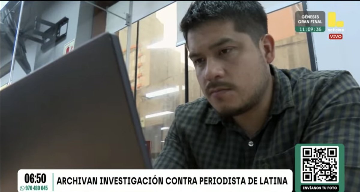 La denuncia que presentó el hijo de Rodolfo Orellana contra mí terminó como debía de ser: en el archivo. Un caso que implicó un intento de levantar el secreto de mis comunicaciones. Gracias a todos los que me dieron su apoyo y en especial a mis compañeros de <a href="/Latina_Noticias/">Latina Noticias</a>