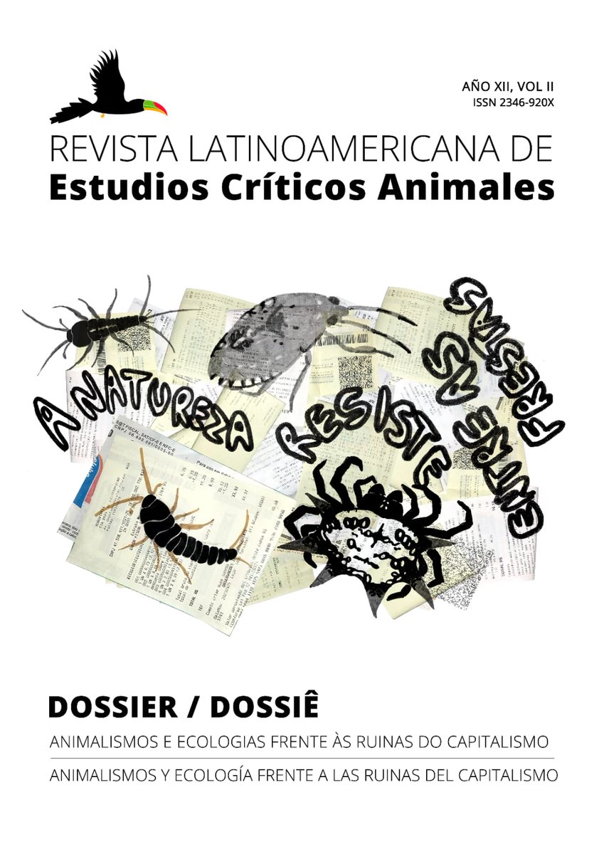 Hoy lxs invitamos a sumergirse en el número actual 🐠🌊
Dossier: La fuerza de los animalismos y las ecologías frente a las ruinas del capitalismo 

Agradecimientos especiales a Gabrieli Silveira, autora de la obra que es portada del número "A natureza resiste entre as frestas"