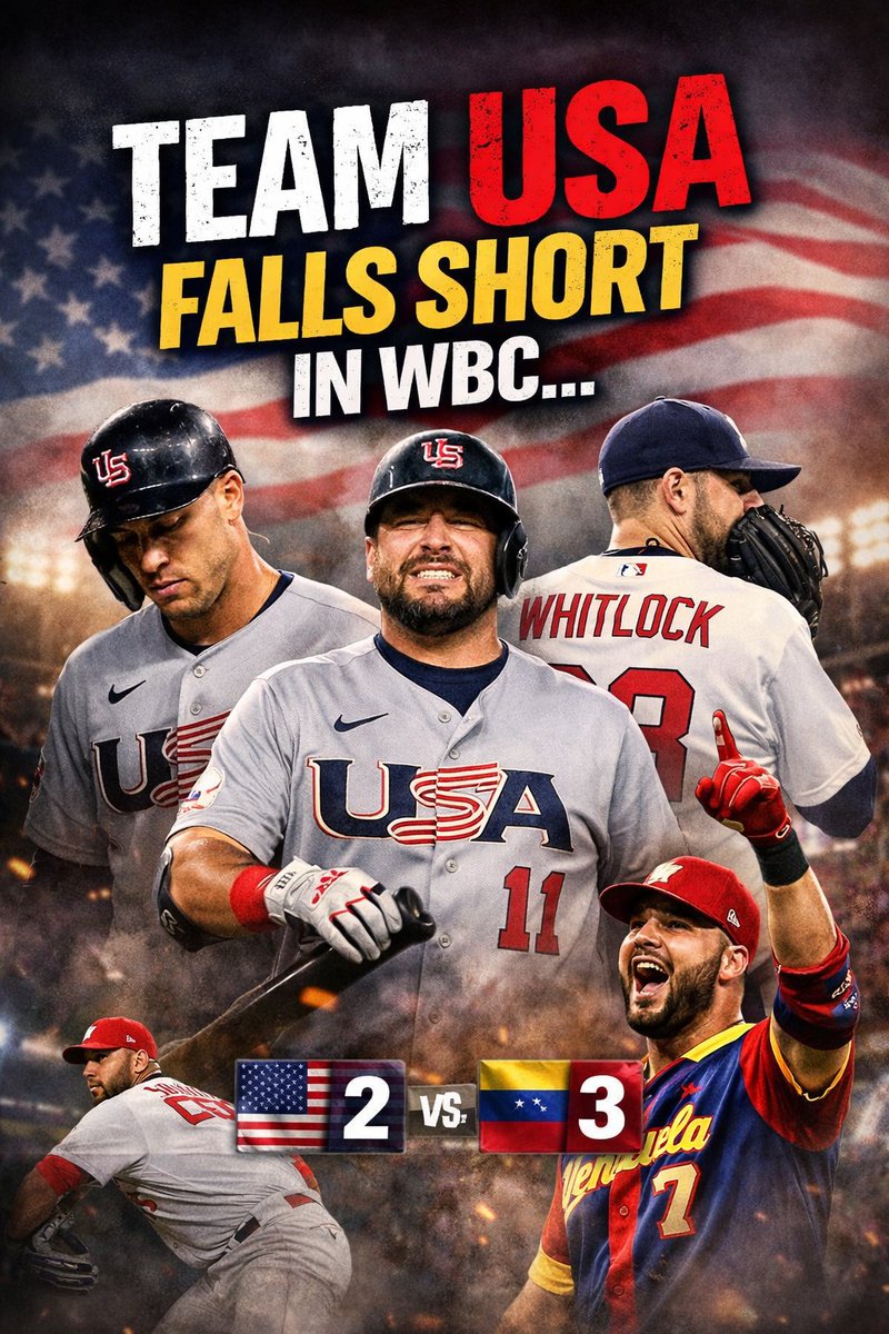 ErrolMarks34's tweet image. What went wrong for #TeamUSA in the #WorldBaseballClassic final in their 3-2 loss to #Venezuela yesterday? I break down why #USABaseball should be embarrassed losing the #WBC championship the way they did in my latest article! worldwidesportsradio.com/team-usa-broug…