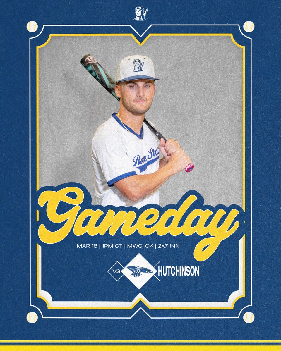 Rose State College Baseball tweet media