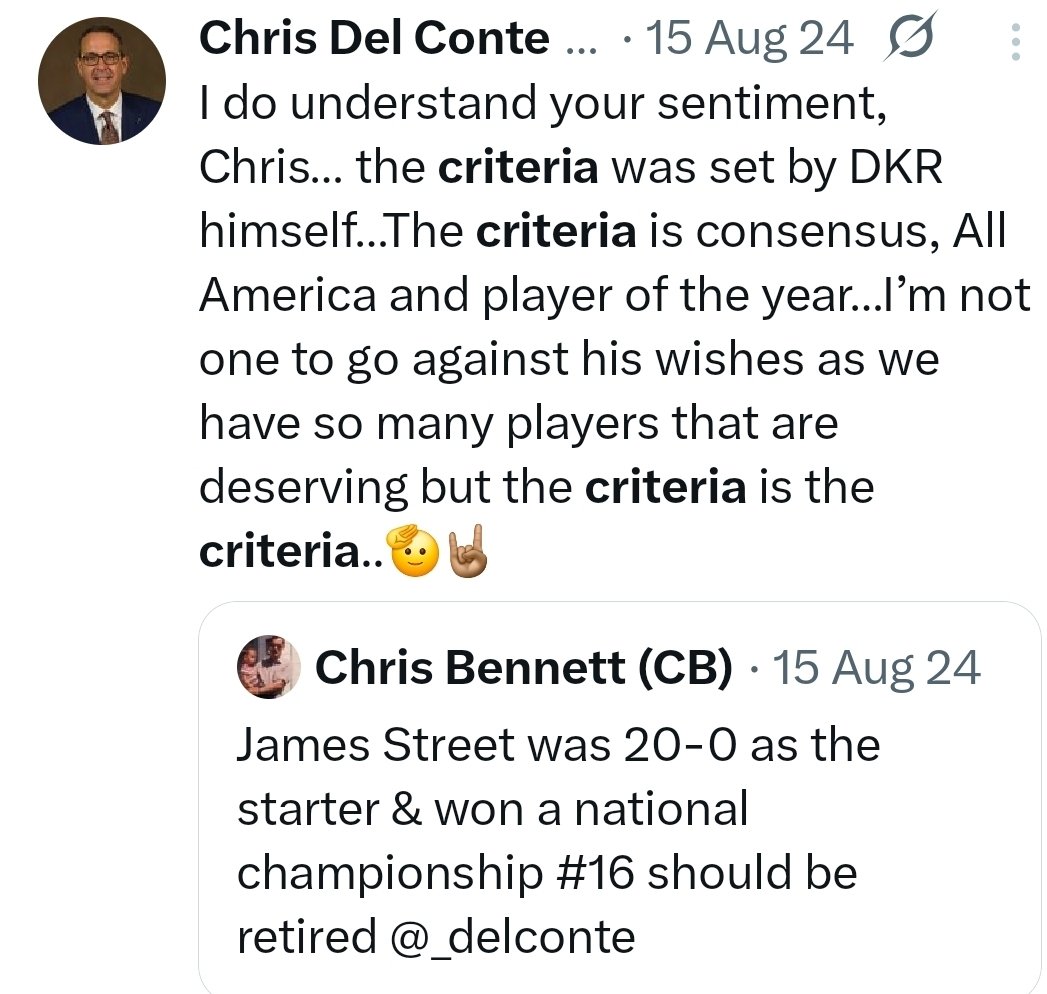 Chris Bennett (CB) tweet media