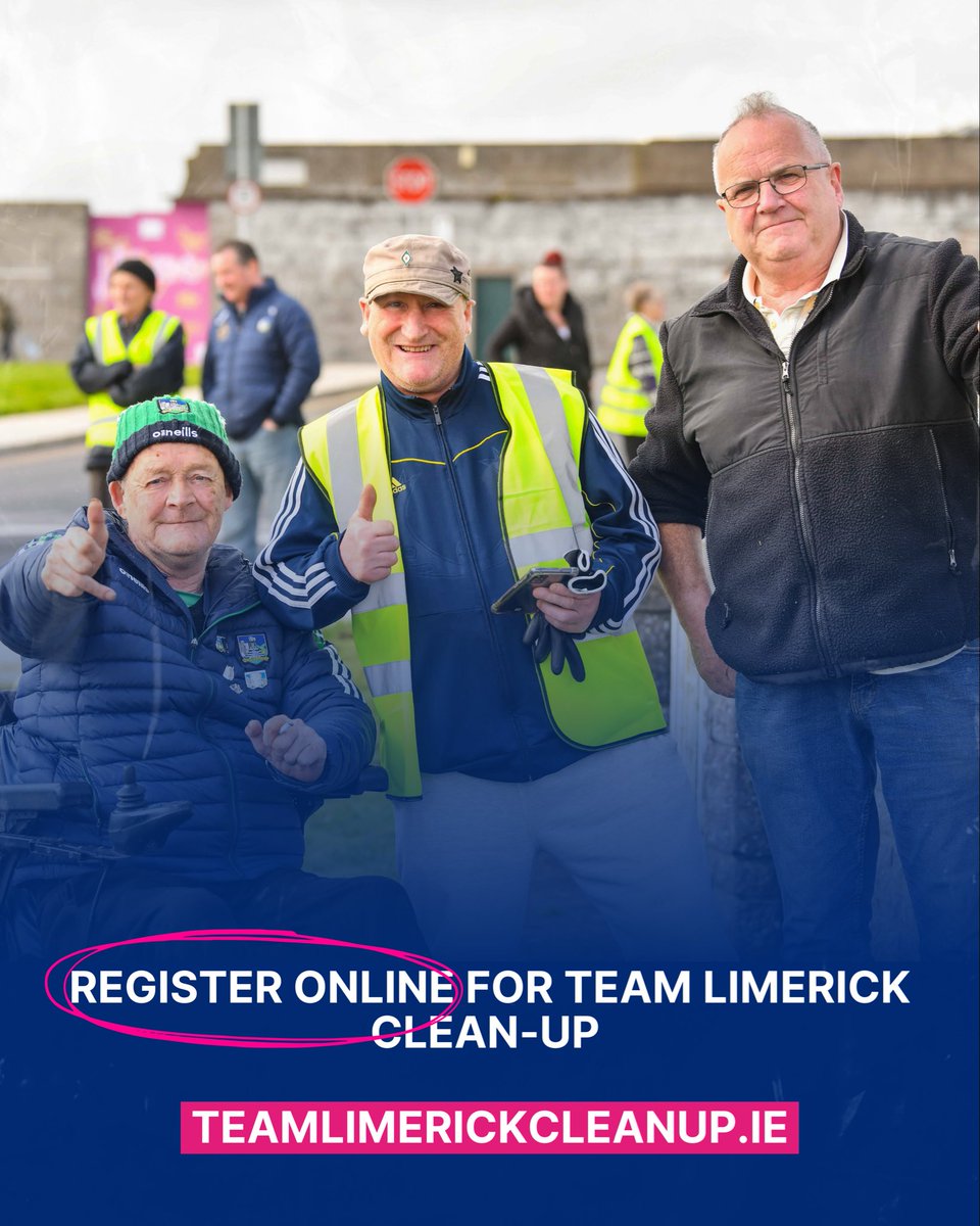 Team Limerick Clean-Up tweet media
