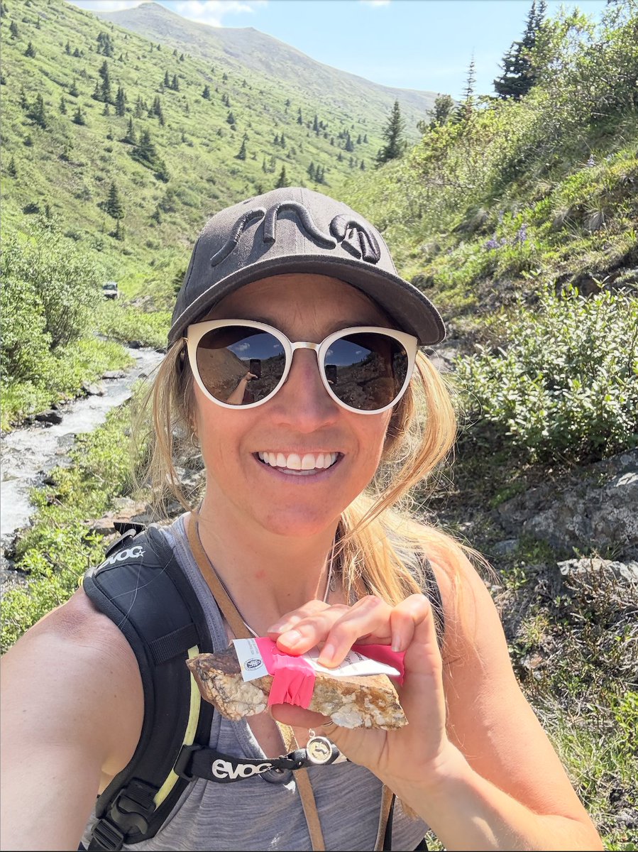 mereditheades's tweet photo. The face of a girl who found her first VG 👇

My first time on site, I picked up a rock with visible gold in it — and that was it. Hook, line and sinker.

How do you not become a bit of a treasure hunter after that?

This one came from Little Edna, and of course we sent it to the lab. We shared the results in our last release if you’re curious.

Second photo is zoomed in on the VG. Still not entirely sure how I spotted it - right place, right time, right sunlight  🤷‍♀️

Pretty excited to get back out there this summer!

https://t.co/t0EQmJjT7W

#VisibleGold #Mining #Exploration #Geology #BritishColumbia