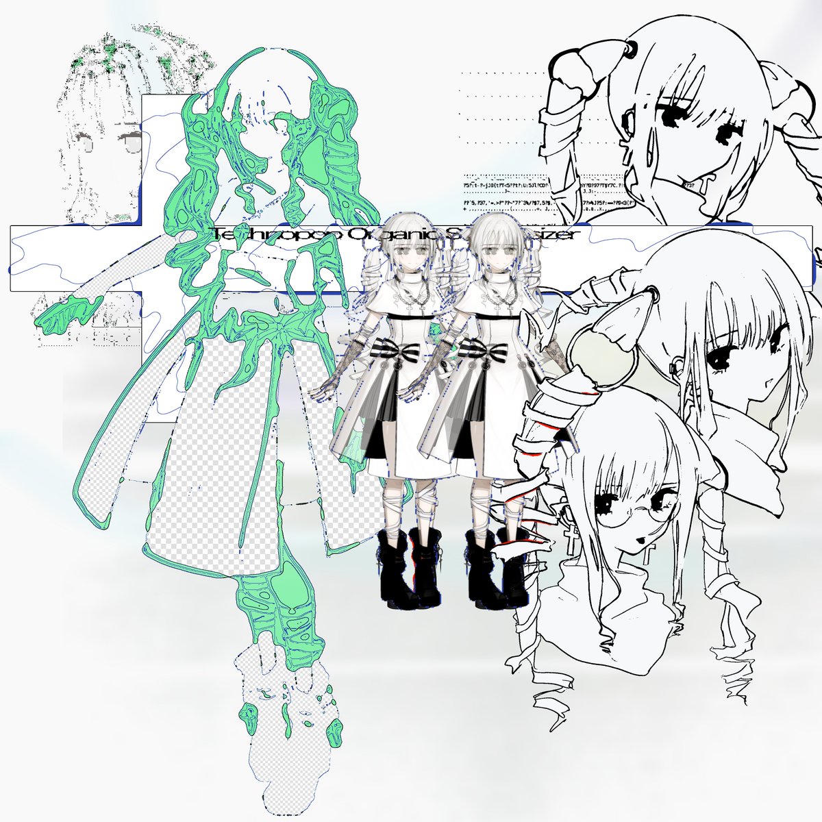 テクノポップ・有機・シンセサイザーちゃん_春M3企08 tweet media