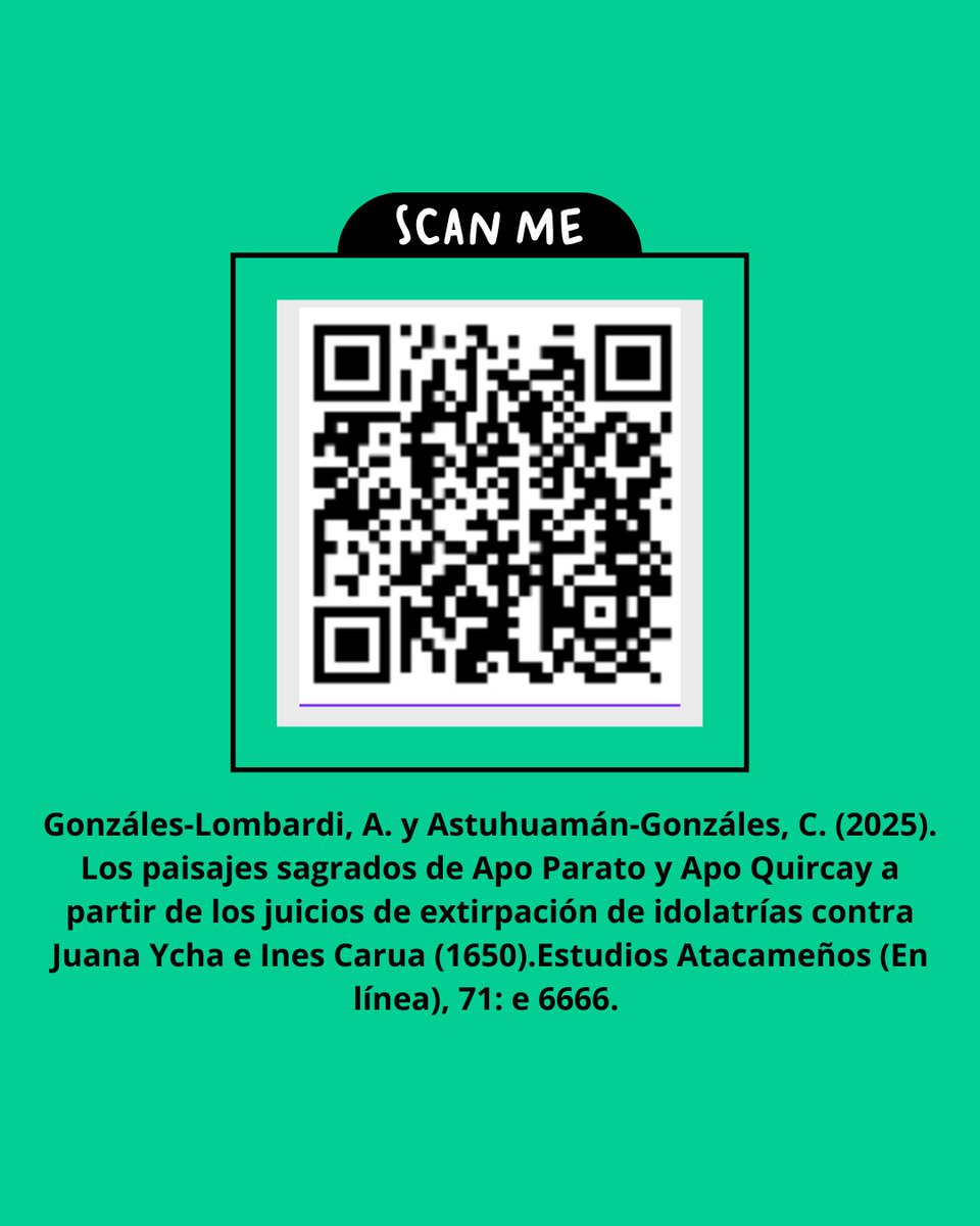 reatacam's tweet photo. La investigación analiza fuentes coloniales del siglo XVII para comprender la configuración de paisajes sagrados andinos, aportando nuevas perspectivas sobre prácticas rituales y procesos históricos en los Andes.
🔗 https://t.co/f05HDjF6CZ
#Arqueología #HistoriaAndina #IIAM #UCN https://t.co/i9oyW0gIUS