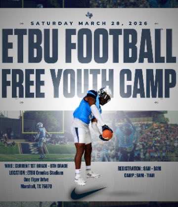 ETBU Football tweet media