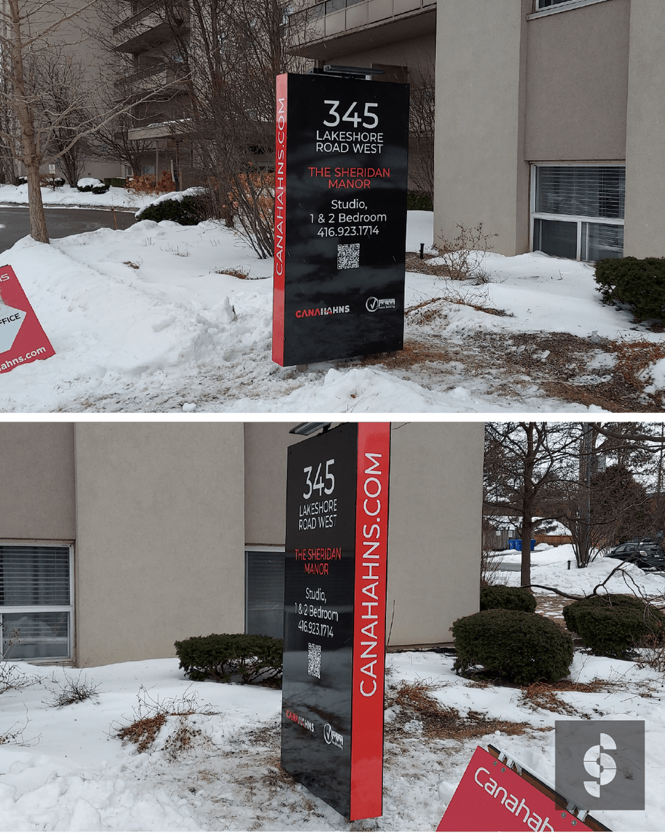 SenSigns's tweet photo. We do rental signage. Here is a before and after apartment signage upgrade completed with Canahans Company Limited, a family owned property investment and management company with over 50 years in the multi residential market.
#SensationalSigns #RentalSignage #BeforeAndAfter https://t.co/jsv9Ouqdam