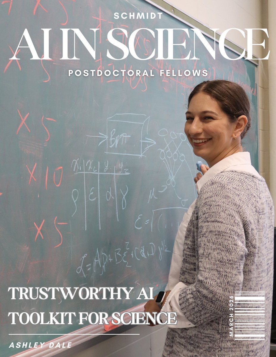 UofT Schmidt AI in Science Postdoctoral Fellowship tweet media