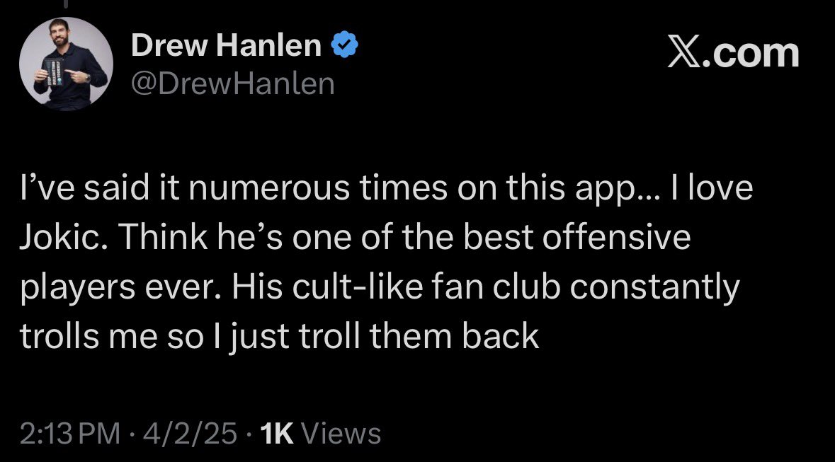 Drew Hanlen tweet media