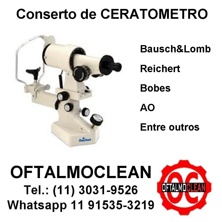 Oftalmoclean's tweet photo. CERATOMETRO

Conserto e calibração para Ceratometro de todas as marcas e modelos

-Topcon
-Reichert
-Bausch&amp;Lomb
-TOC
-Bobes
-DF Vasconcelos
Entre outras

Emitimos o Certificado de calibração exigido pela Vigilância Sanitária.

OFTALMOCLEAN
(11) 3031-9526

Whatsapp 11 91535 3219 https://t.co/xJWaCmJdD3