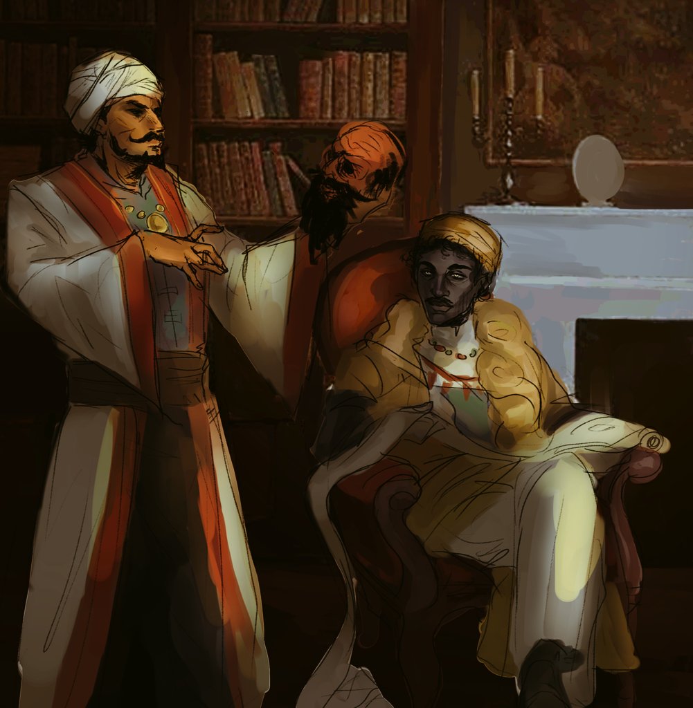 Querubbb's tweet photo. #DarkestDungeon x #Fearandhunger
Alhazred (Occultist) &amp; O'saa https://t.co/TU4xzYlsW4